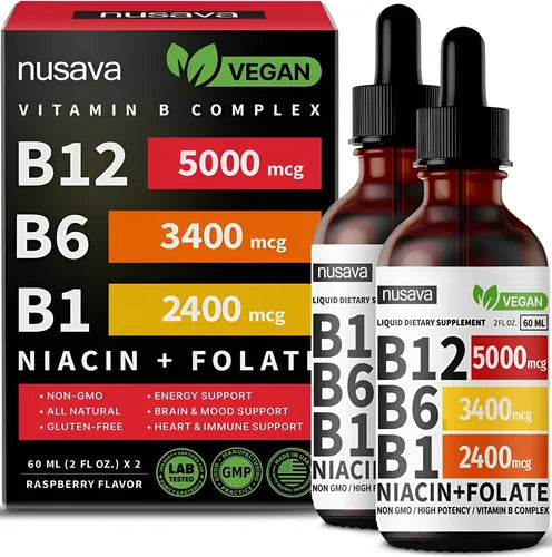 💧⚡ ¡PROMOCIÓN 2X1! GOTAS DE VITAMINA B12 PREMIUM – ¡Llévate 2 frascos por el precio de 1!