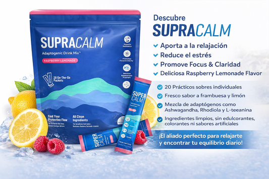 ⚡💙 SUPRACALM - Saca el estrés, activa tu enfoque 🧠🔥