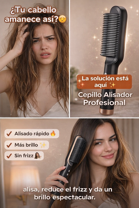 ✨ CEPILLO ALISADOR PROFESIONAL ✨